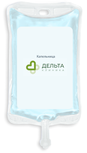 Капельница с лого